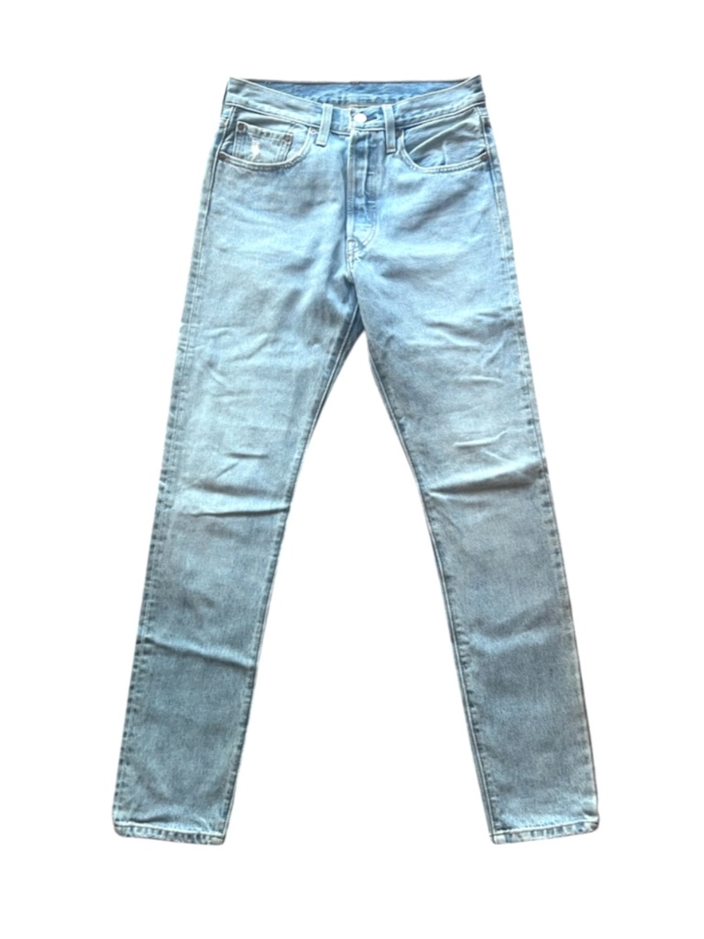 Women's Levi's 501 Skinny Jeans Love Fool Button Fly Non-Stretch Denim W26 L32
